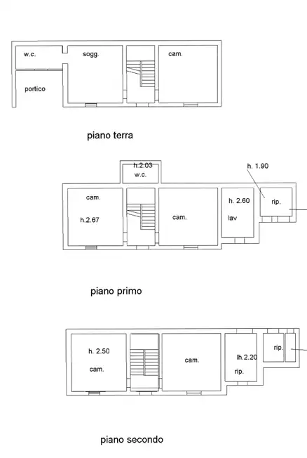 Casa Indipendente - Planimetry 1