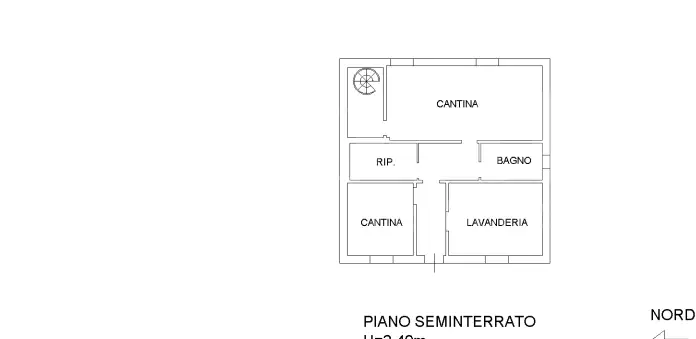Casa Indipendente - Planimetry 1