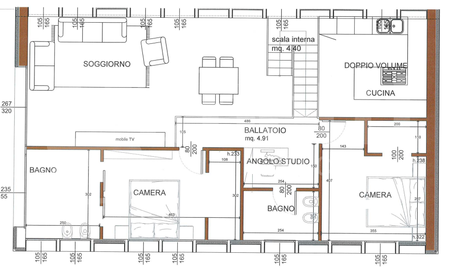 Appartamento - Planimetry 2