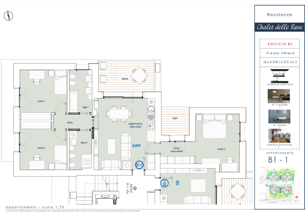 Appartamento - Planimetry 1