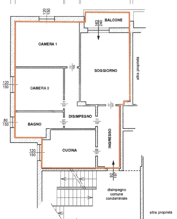 Appartamento - Planimetry 1