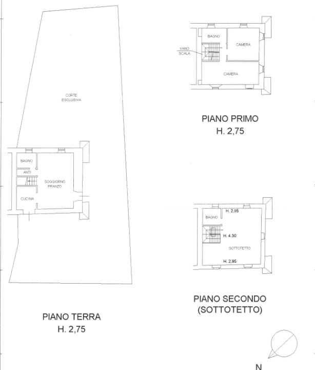 Casa Indipendente - Planimetry 1