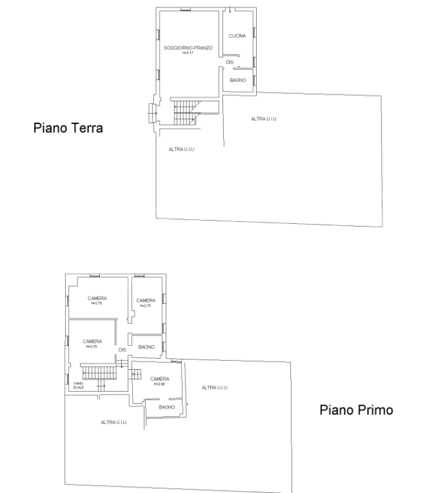 Casa Indipendente - Planimetry 1