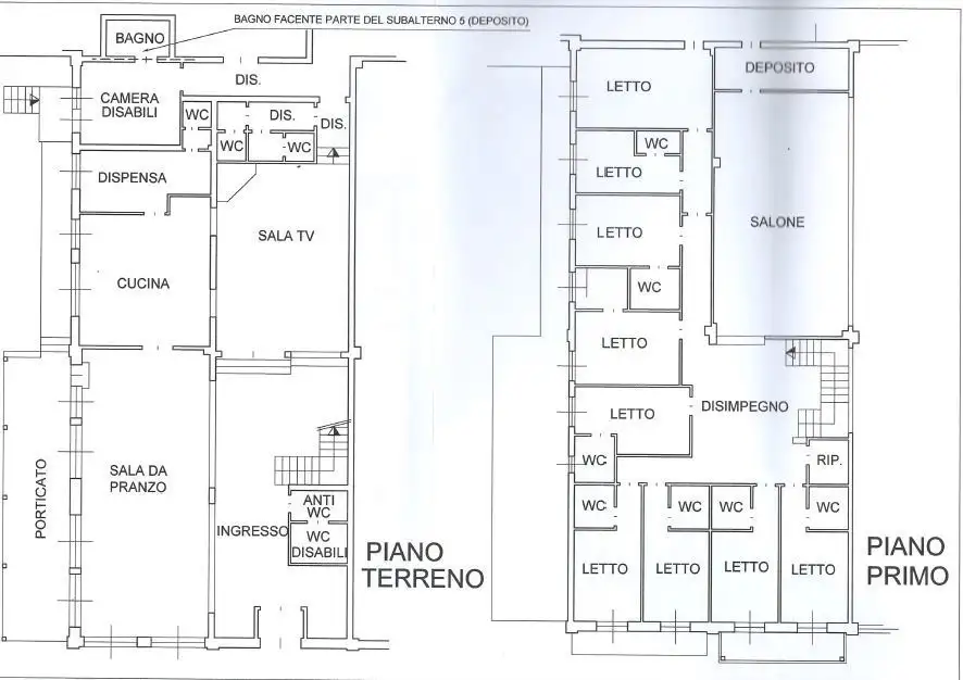 Casa Indipendente - Planimetry 1