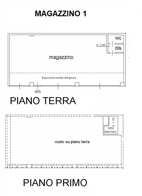 Magazzino - Planimetry 1
