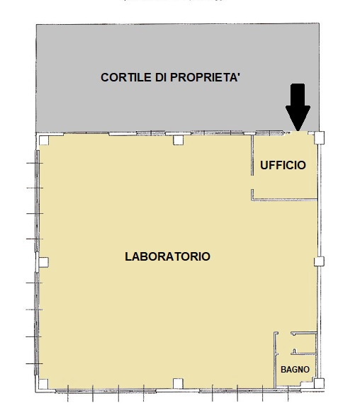 Capannone - Planimetry 1