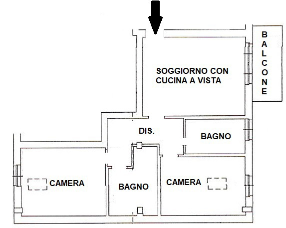 Appartamento - Planimetry 1