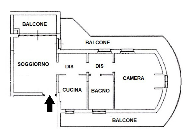Appartamento - Planimetry 1
