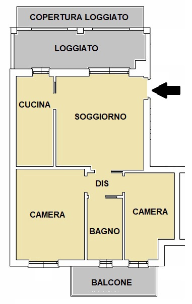 Appartamento - Planimetry 1