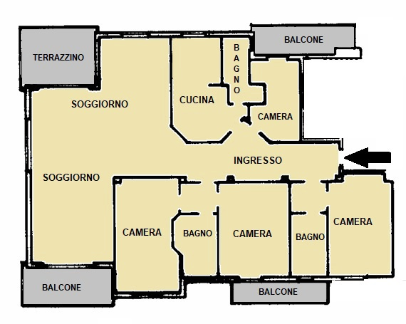 Appartamento - Planimetry 1