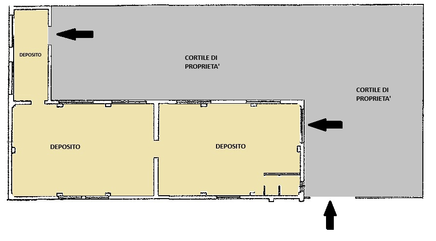 Capannone - Planimetry 1