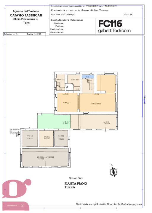 Casa Indipendente - Planimetry 1
