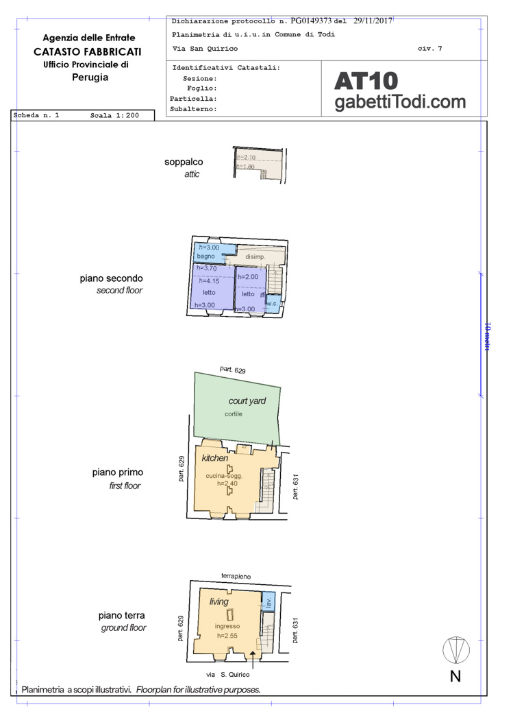 Casa Indipendente - Planimetry 1