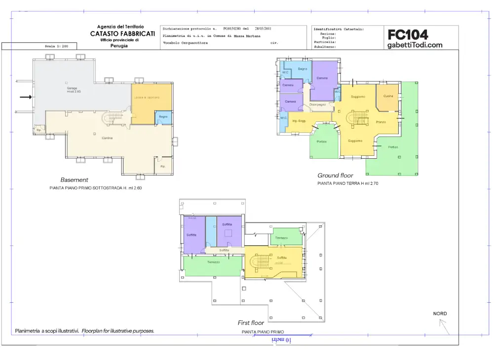Casa Indipendente - Planimetry 1