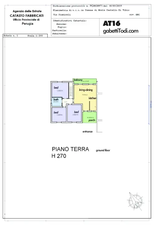 Villa - Planimetry 1