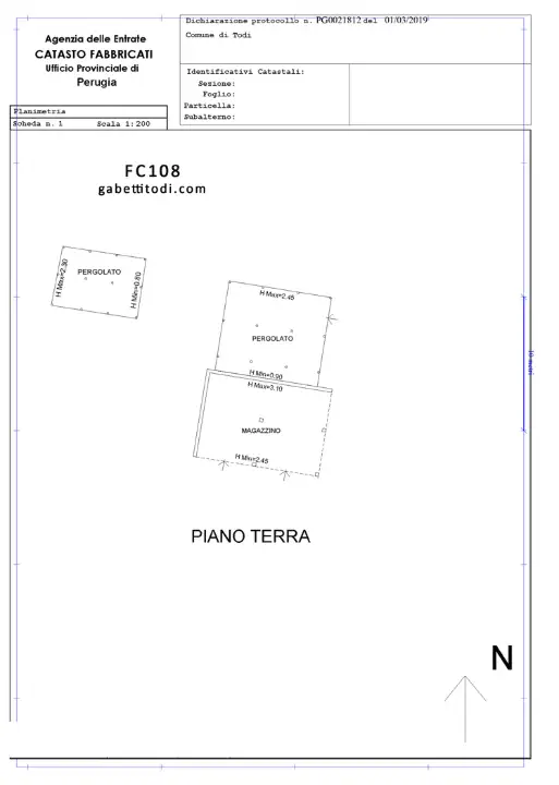 Villa - Planimetry 1