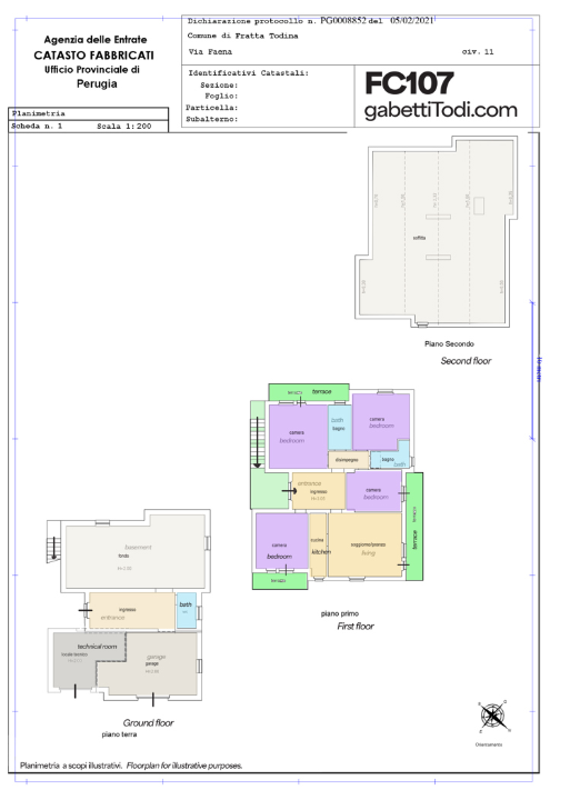 Casa Indipendente - Planimetry 1