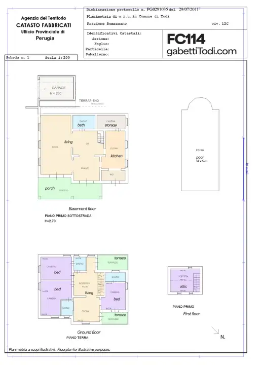 Casa Indipendente - Planimetry 2
