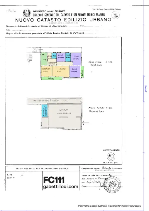 Casa Indipendente - Planimetry 1