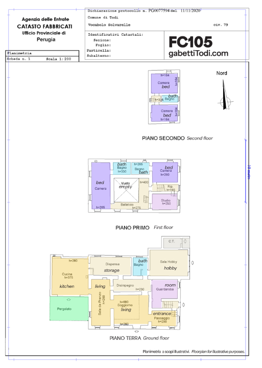 Casa Indipendente - Planimetry 1