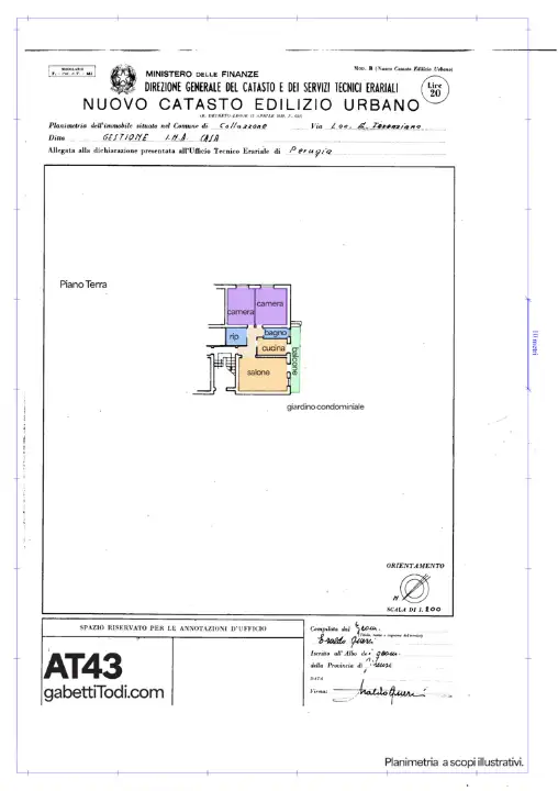 Appartamento - Planimetry 1