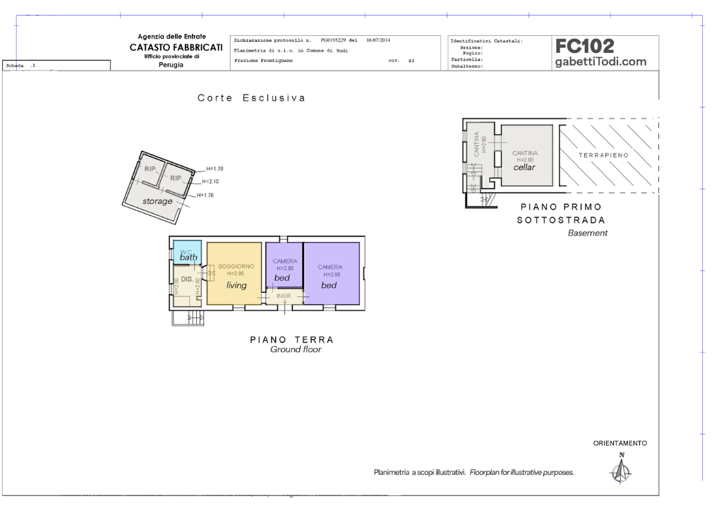 Casa Indipendente - Planimetry 2