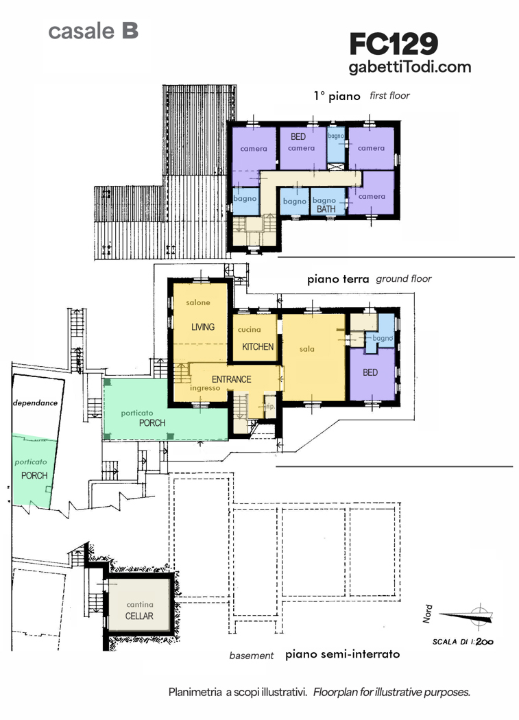 Casa Indipendente - Planimetry 3