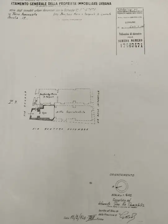 Magazzino - Planimetry 1