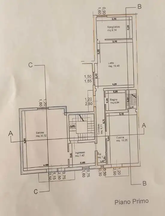 Palazzina - Planimetry 2