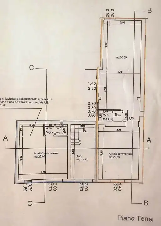 Palazzina - Planimetry 1