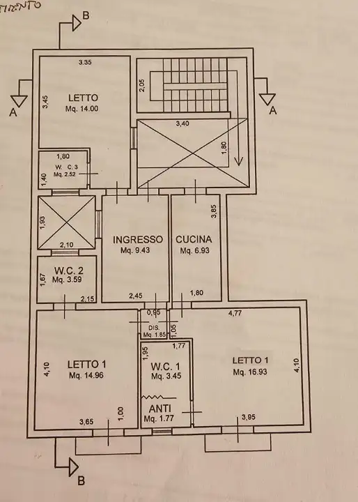 Appartamento - Planimetry 1