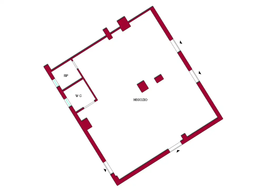 Negozio - Planimetry 1