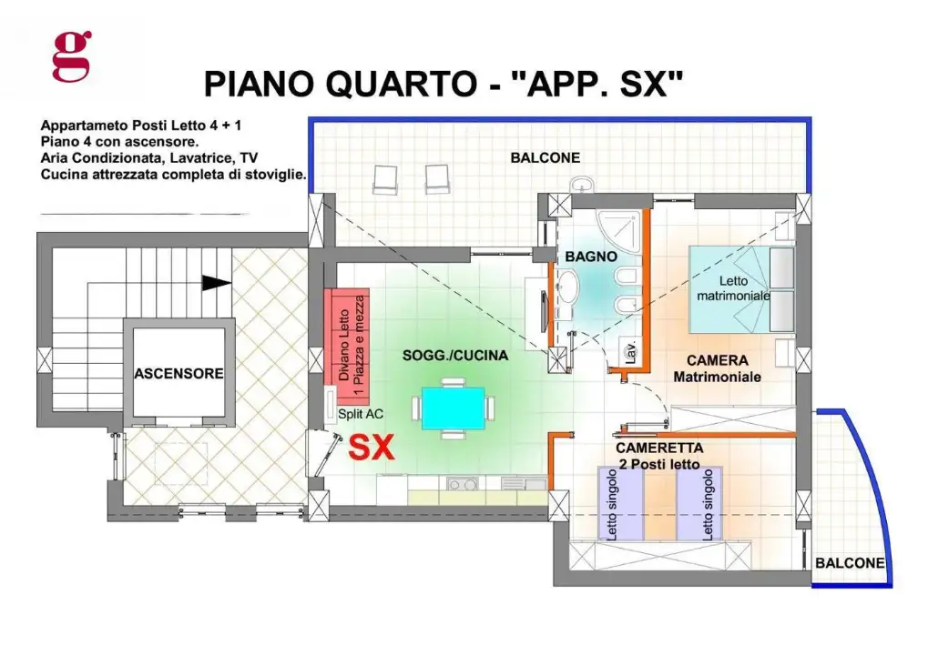 Appartamento - Planimetry 1