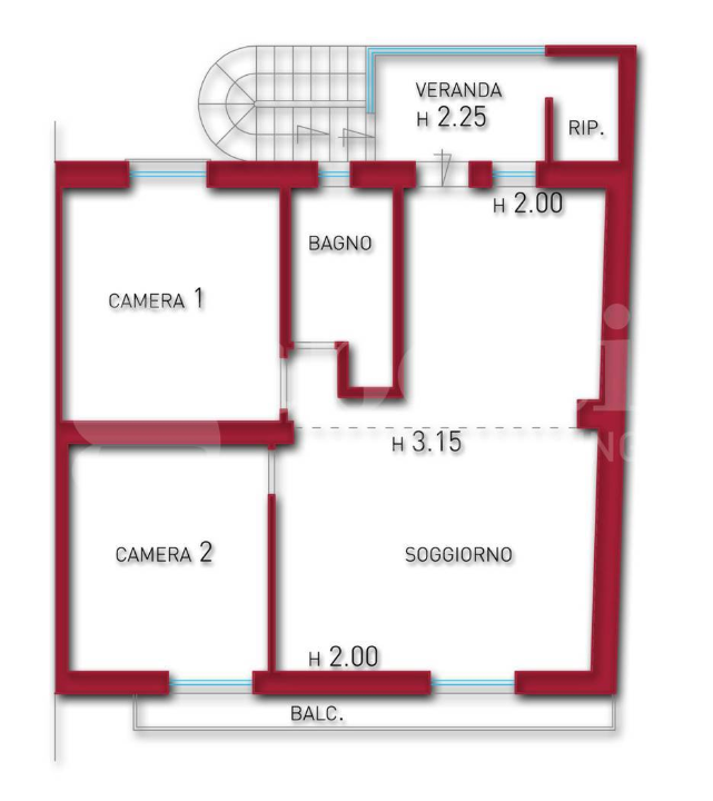 Appartamento - Planimetry 1