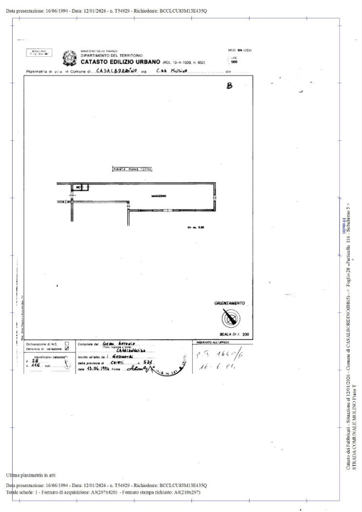 Capannone - Planimetry 2