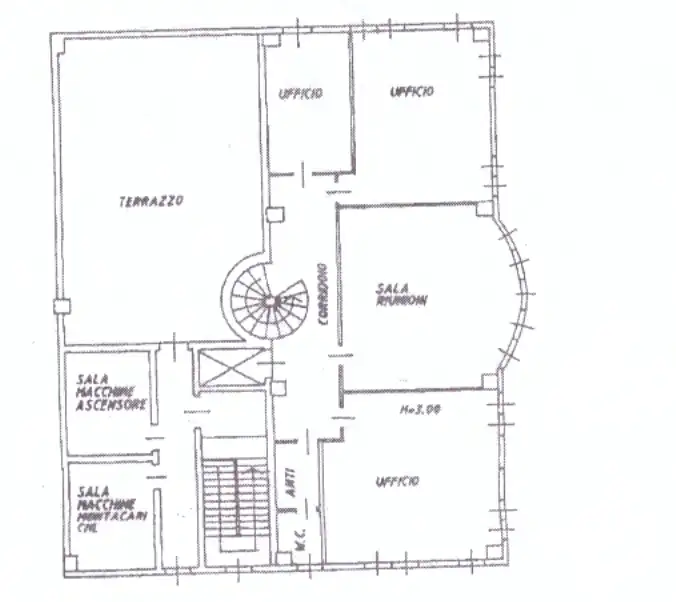 Capannone - Planimetry 1