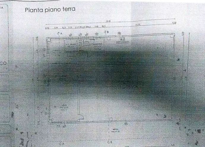 Capannone - Planimetry 1