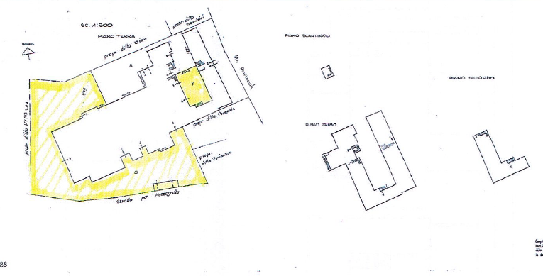 Capannone - Planimetry 1