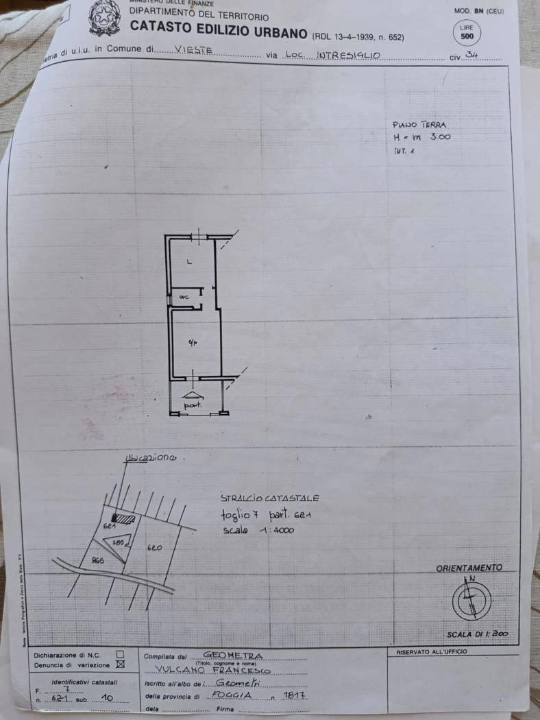 Appartamento - Planimetry 1