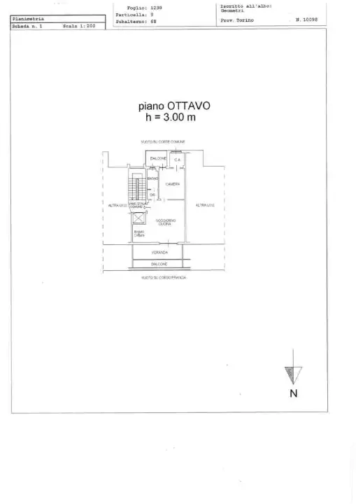 Appartamento - Planimetry 1