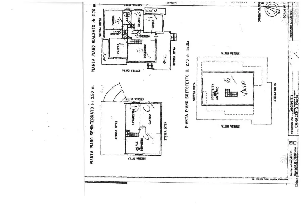Villa - Planimetry 1