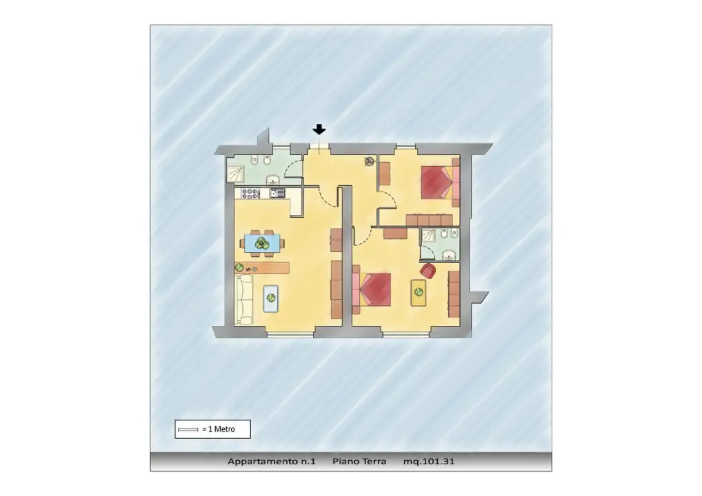 Appartamento - Planimetry 1