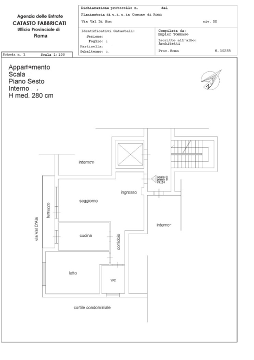 Appartamento - Planimetry 1