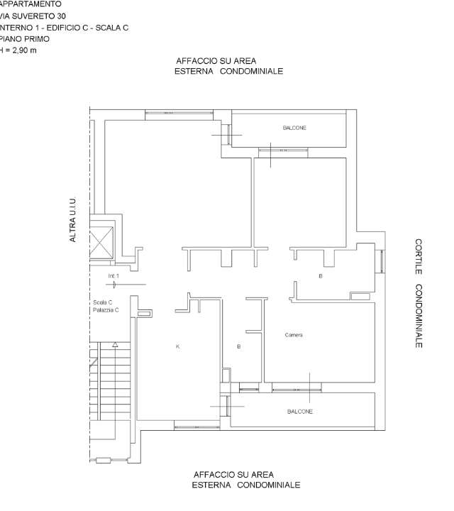 Appartamento - Planimetry 1
