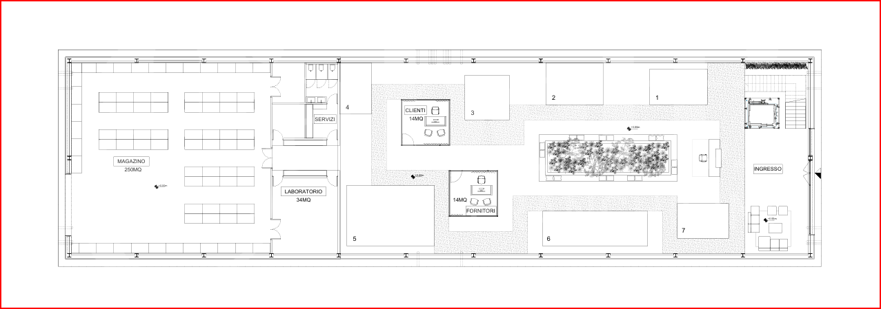 Capannone - Planimetry 2
