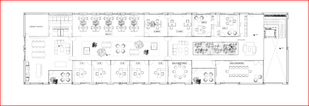 Capannone - Planimetry 1