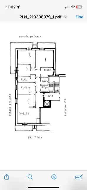 Appartamento - Planimetry 1