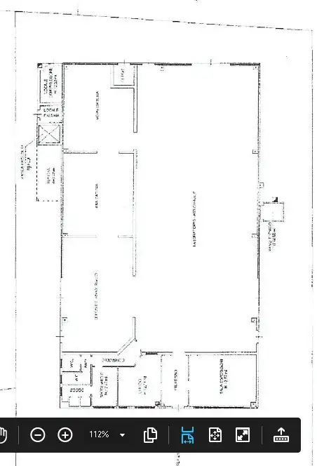Capannone - Planimetry 1