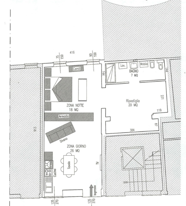 Appartamento - Planimetry 1