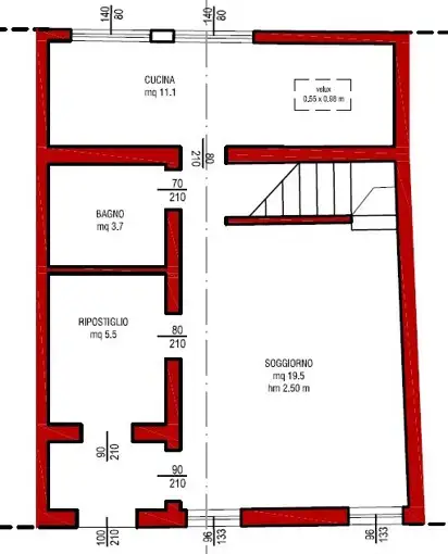 Casa Indipendente - Planimetry 1
